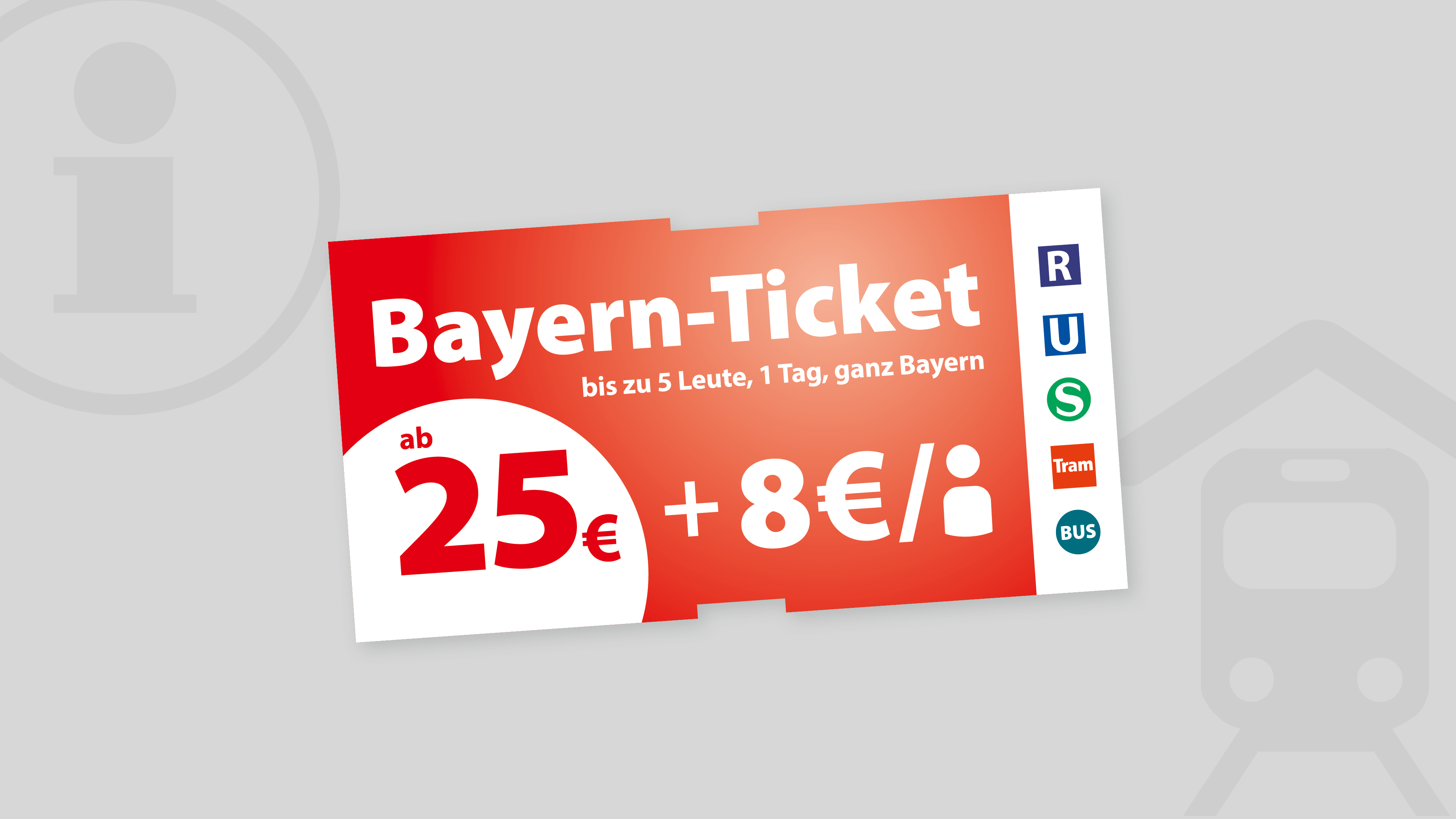 Bayern-Ticket - Bahnland Bayern